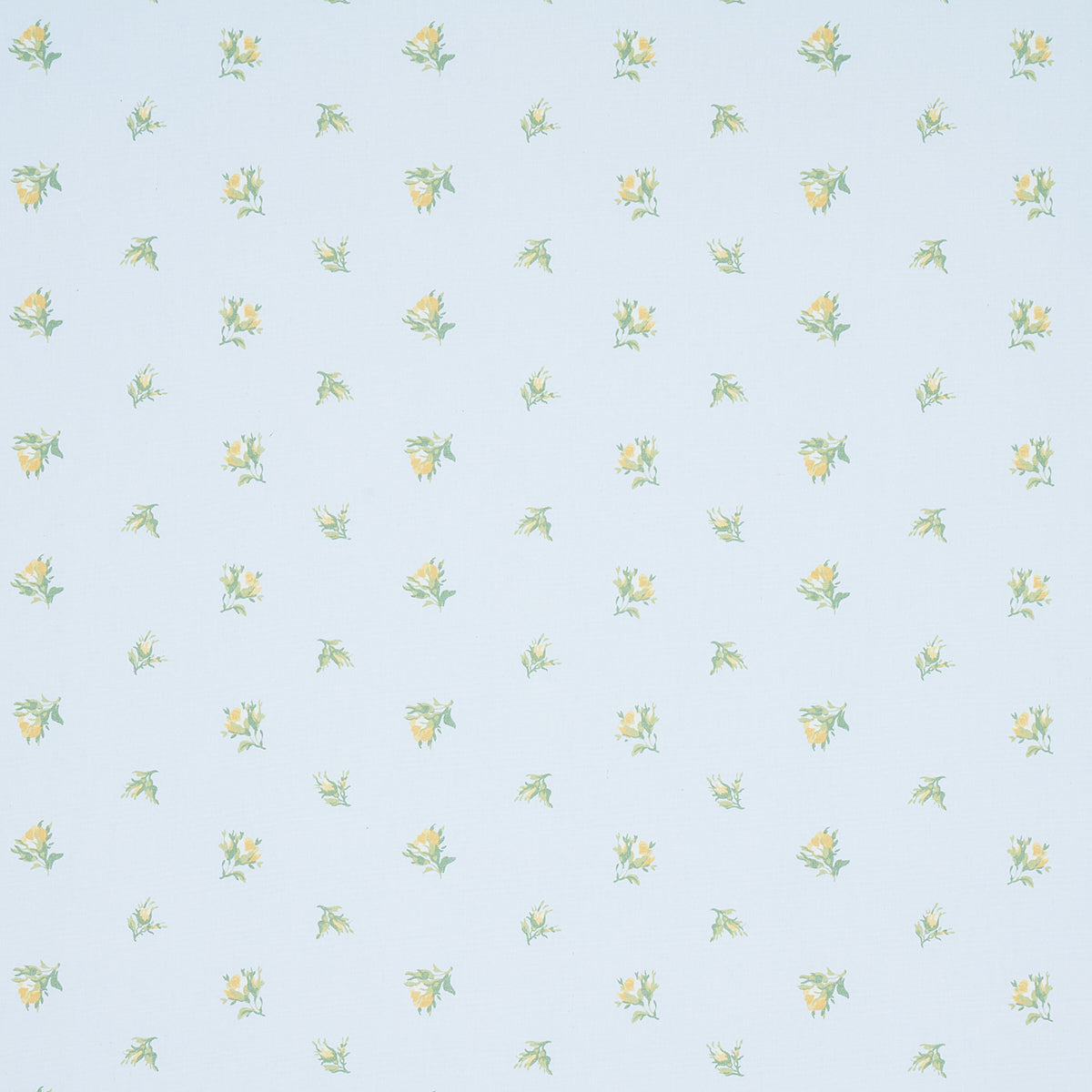 Schumacher Margie Floral Marigold Fabric - Eade's Wallpaper