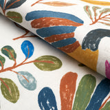 Schumacher Canopy Multi Birds Fabric