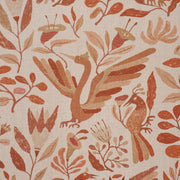 Schumacher 180852 CANOPY in TERRACOTTA Fabric - ATELIER PARI