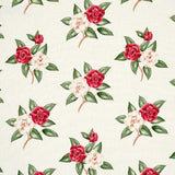 Schumacher Casablanca Floral Indoor/Outdoor Garnet Fabric