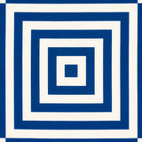 Schumacher Roxbury Indoor/Outdoor Navy Fabric - Eade's Wallpaper