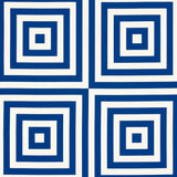 Schumacher Roxbury Indoor/Outdoor Navy Fabric - Eade's Wallpaper