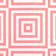 Schumacher Roxbury Indoor/Outdoor Coral Fabric - Eade's Wallpaper