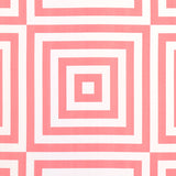 Schumacher Roxbury Indoor/Outdoor Coral Fabric - Eade's Wallpaper