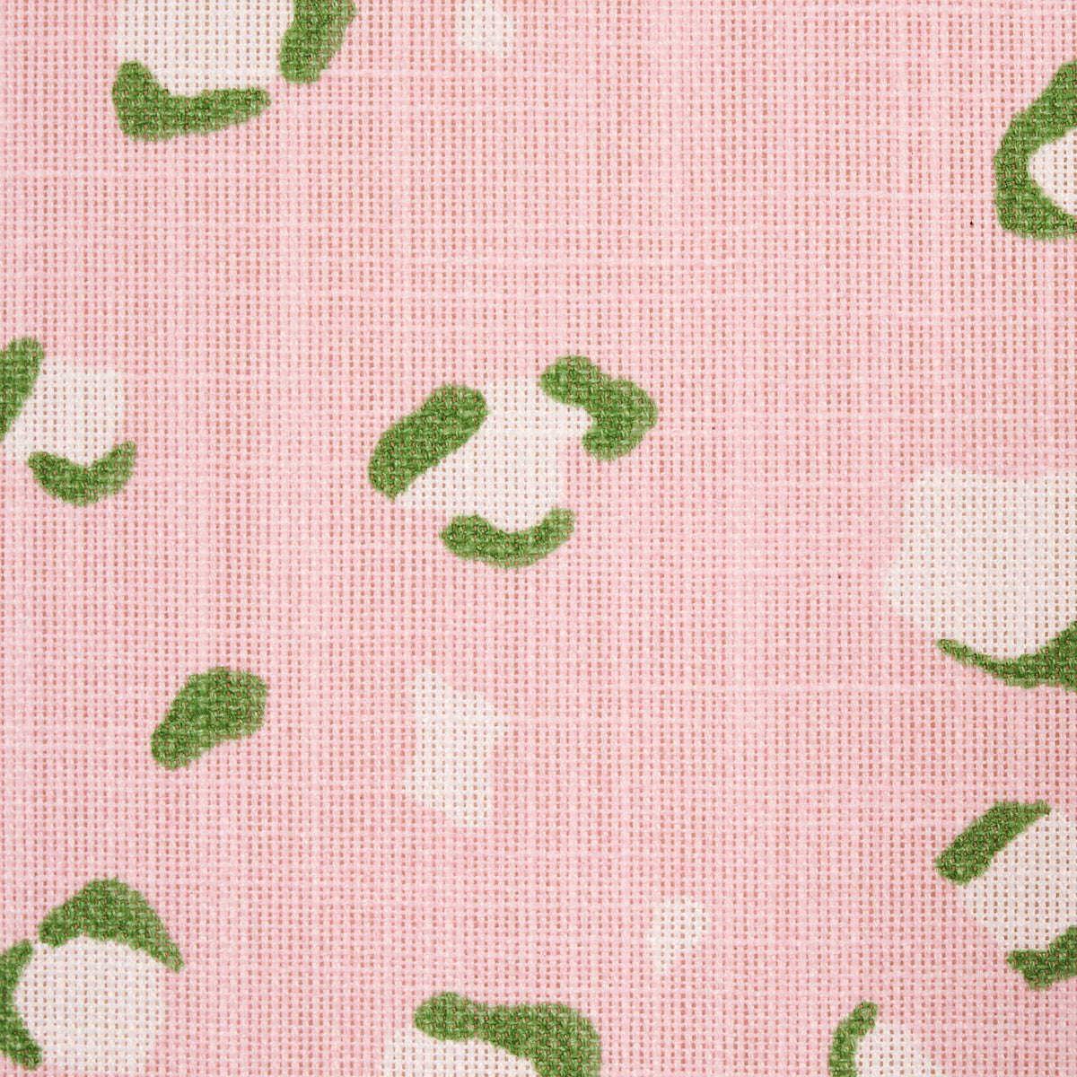 Schumacher Wild At Heart Indoor/ Outdoor Pink Fabric - Eade's Wallpaper
