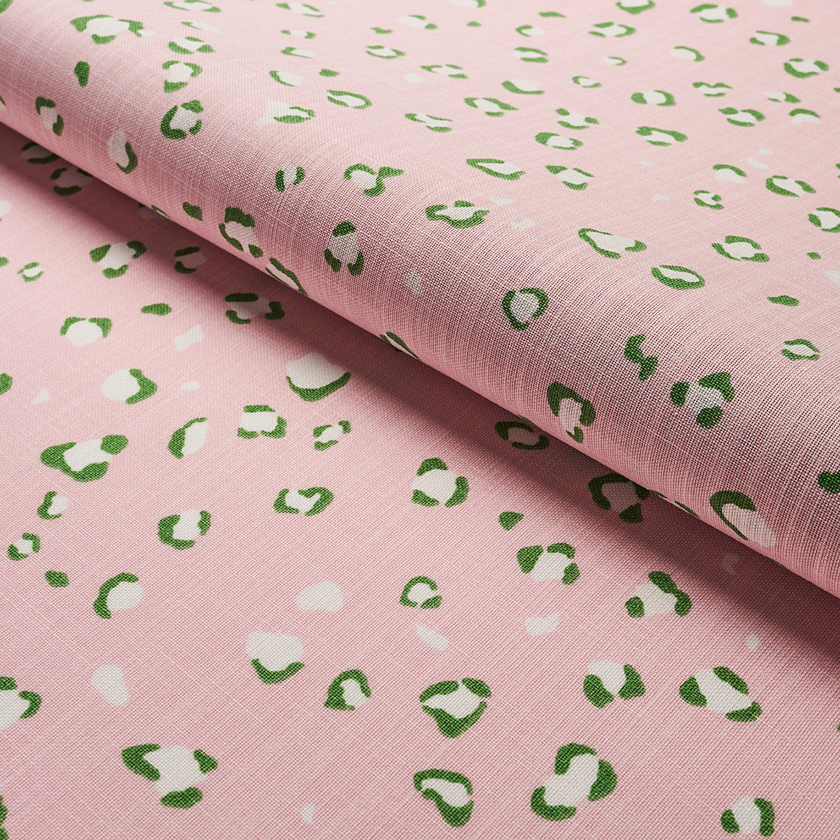 Schumacher Wild At Heart Indoor/ Outdoor Pink Fabric - Eade's Wallpaper