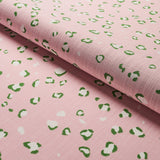 Schumacher Wild At Heart Indoor/ Outdoor Pink Fabric - Eade's Wallpaper