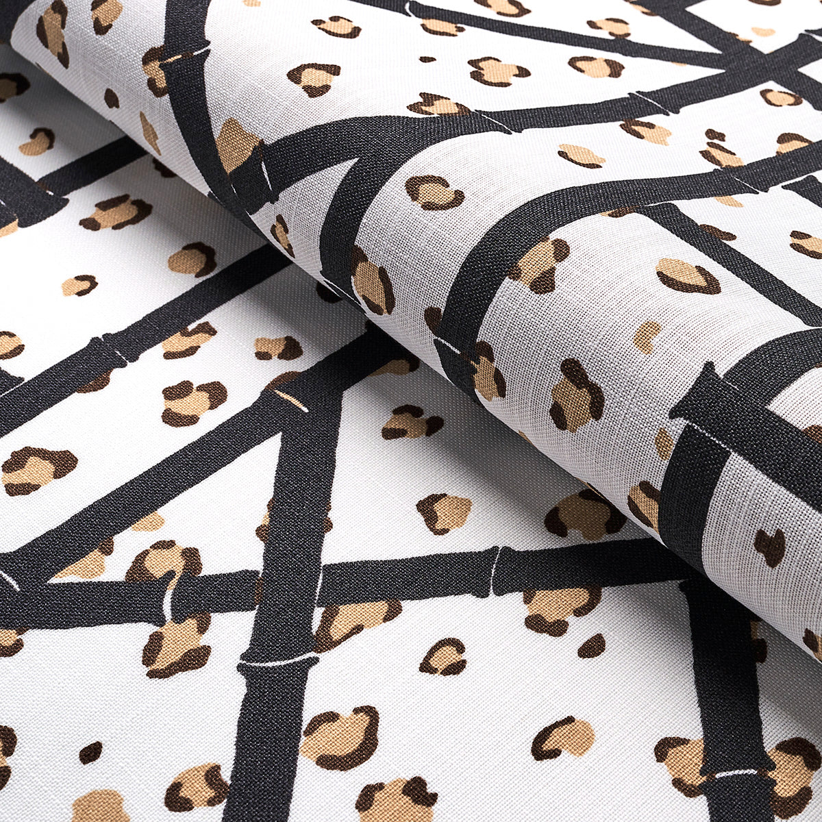 Schumacher Fancy Beast Indoor/ Outdoor Onyx Desert Fabric
