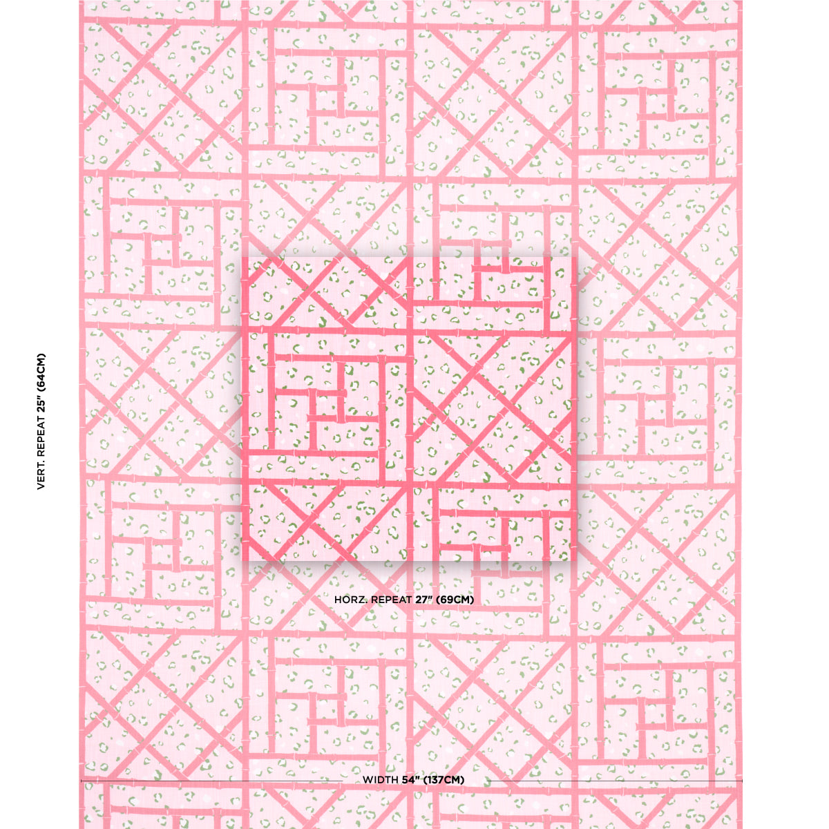 Schumacher Fancy Beast Indoor/ Outdoor Palm Beach Pink Fabric