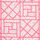 Schumacher Fancy Beast Indoor/ Outdoor Palm Beach Pink Fabric