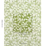 Schumacher Lanzadera Vine Indoor/Outdoor Honeydew Fabric - Eade's Wallpaper