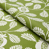 Schumacher Lanzadera Vine Indoor/Outdoor Honeydew Fabric - Eade's Wallpaper