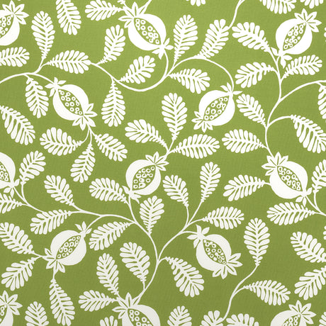 Schumacher Lanzadera Vine Indoor/Outdoor Honeydew Fabric - Eade's Wallpaper