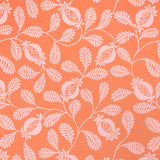 Schumacher Lanzadera Vine Indoor/Outdoor Melon Fabric - Eade's Wallpaper