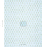 Schumacher Piña Cove Indoor/Outdoor Aquamarine Fabric - Eade's Wallpaper
