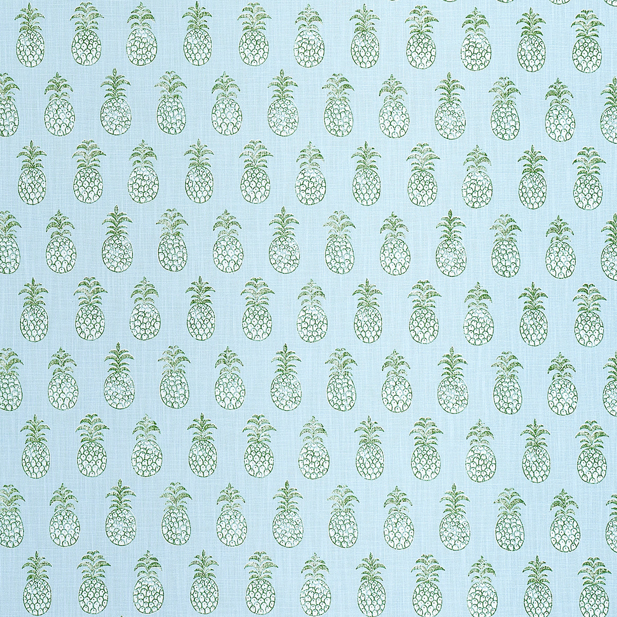 Schumacher Piña Cove Indoor/Outdoor Aquamarine Fabric - Eade's Wallpaper