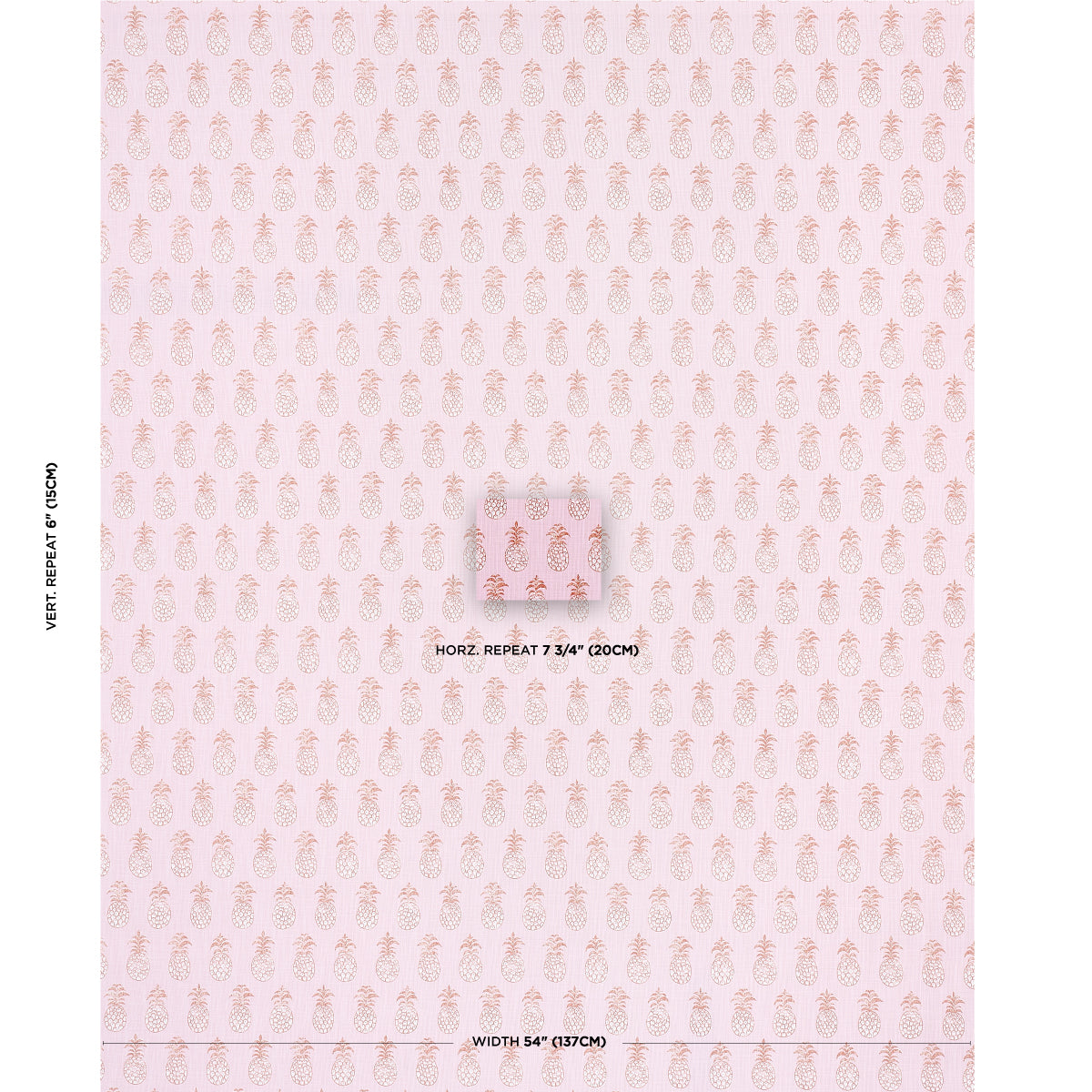 Schumacher Piña Cove Indoor/Outdoor Flamingo Fabric - Eade's Wallpaper