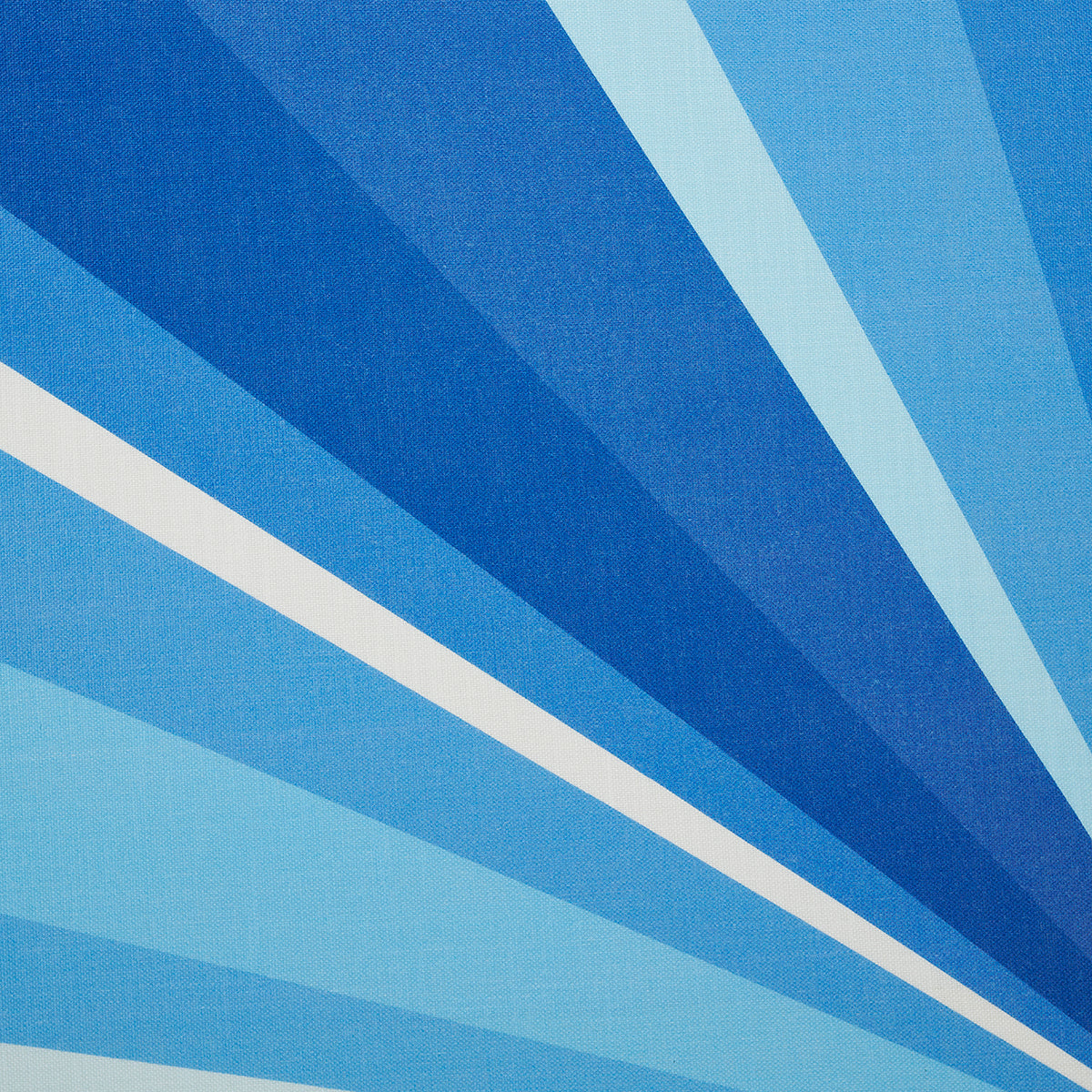 Schumacher Sunbeam Print Indoor/Outdoor Panel Horizon Blue Fabric - Eade's Wallpaper