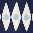 Schumacher 181220 BACKGAMMON TAPE in NAVY AND SKY Trim - MAR