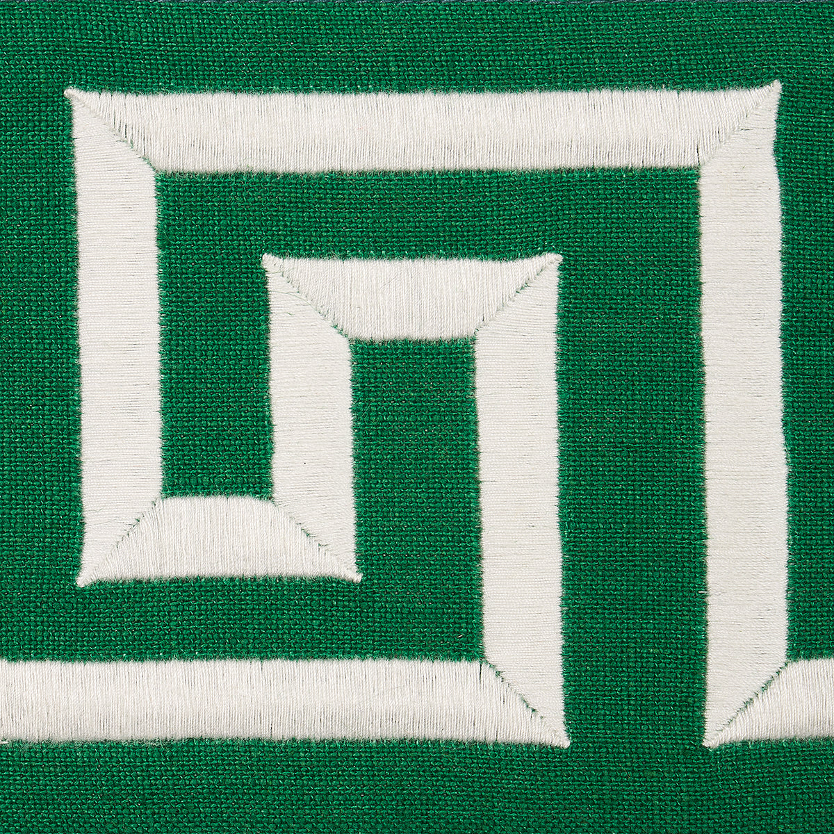 Schumacher 181250 PLATO TAPE in GREEN Trim - MARY MCDONALD
