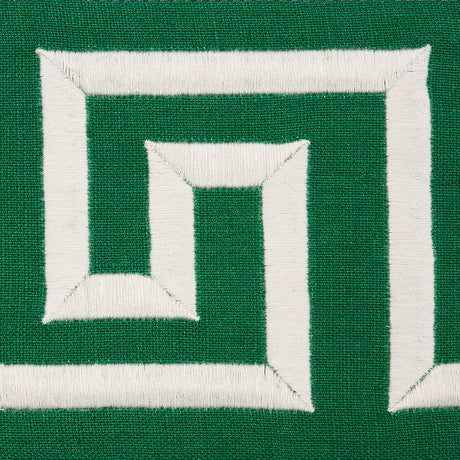 Schumacher 181250 PLATO TAPE in GREEN Trim - MARY MCDONALD
