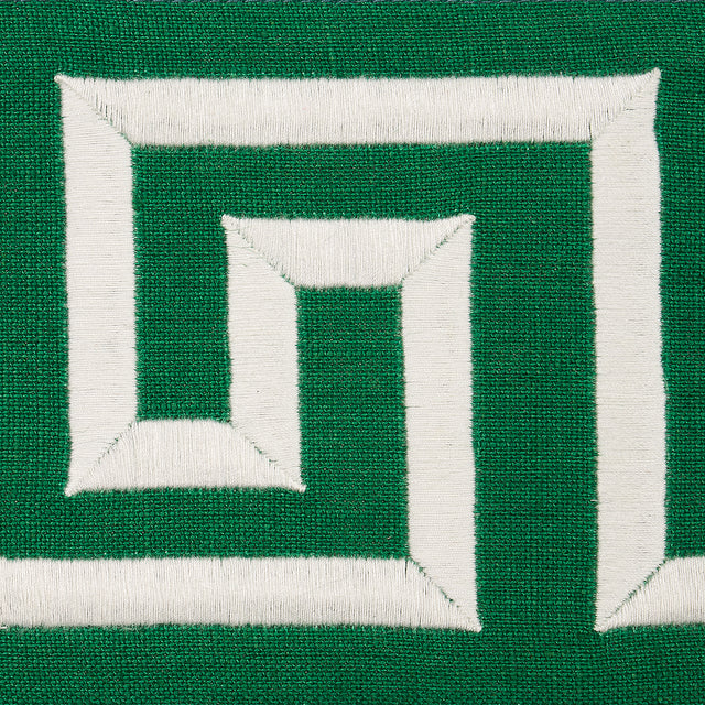 Schumacher 181250 PLATO TAPE in GREEN Trim - MARY MCDONALD
