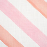 Schumacher Seaside Stripe Indoor/Outdoor Sorbet Fabric - Eade's Wallpaper