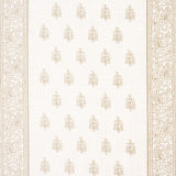 Schumacher Katsura Stripe Sand Fabric
