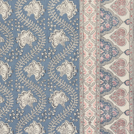 Schumacher Tombay Delft Fabric - Eade's Wallpaper