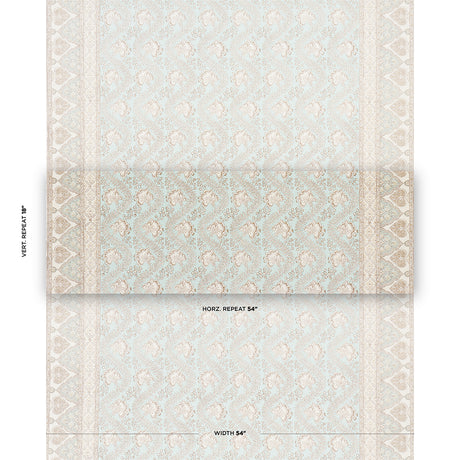 Schumacher Tombay Mineral Fabric - Eade's Wallpaper