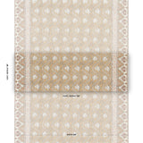 Schumacher Tombay Ochre Fabric - Eade's Wallpaper