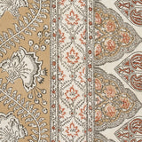 Schumacher Tombay Ochre Fabric - Eade's Wallpaper