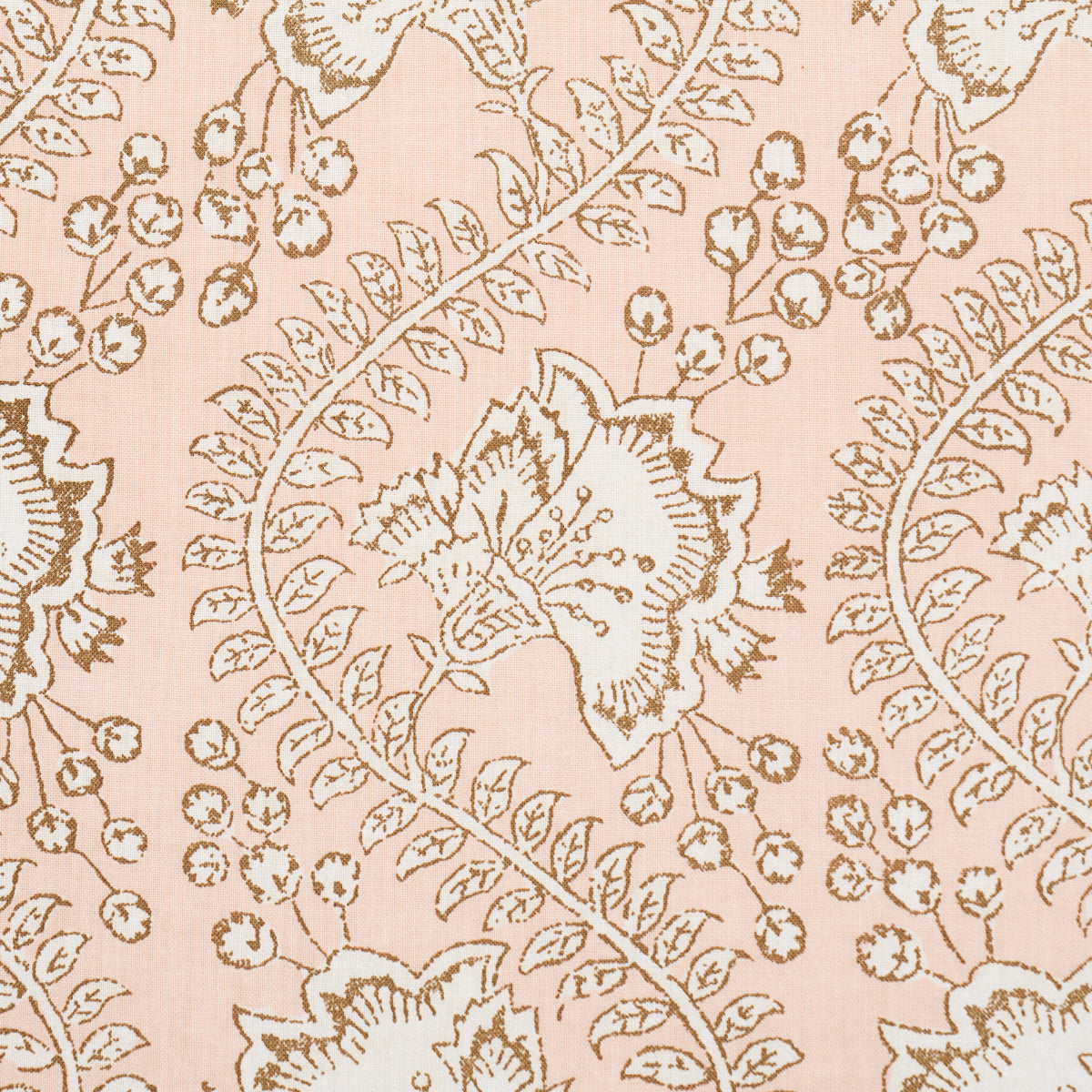 Schumacher Tombay Blush Fabric - Eade's Wallpaper