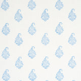 Schumacher Kerala Paisley Blue Fabric