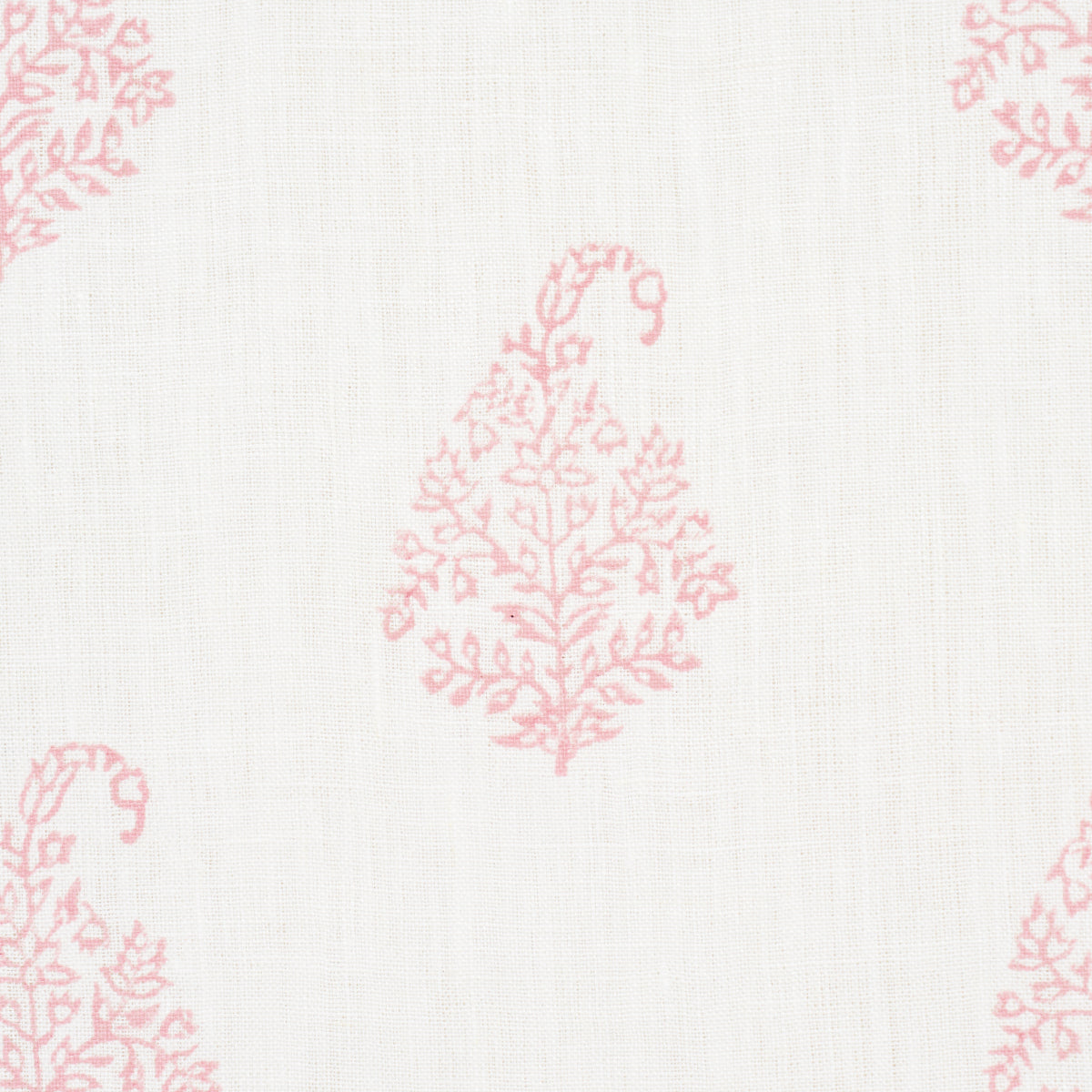 Schumacher Kerala Paisley Blush Fabric