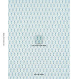 Schumacher Mia Tulip Mineral & Blue Fabric - Eade's Wallpaper