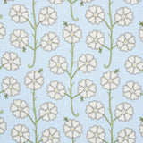 Schumacher Gardenia Egg Blue Fabric