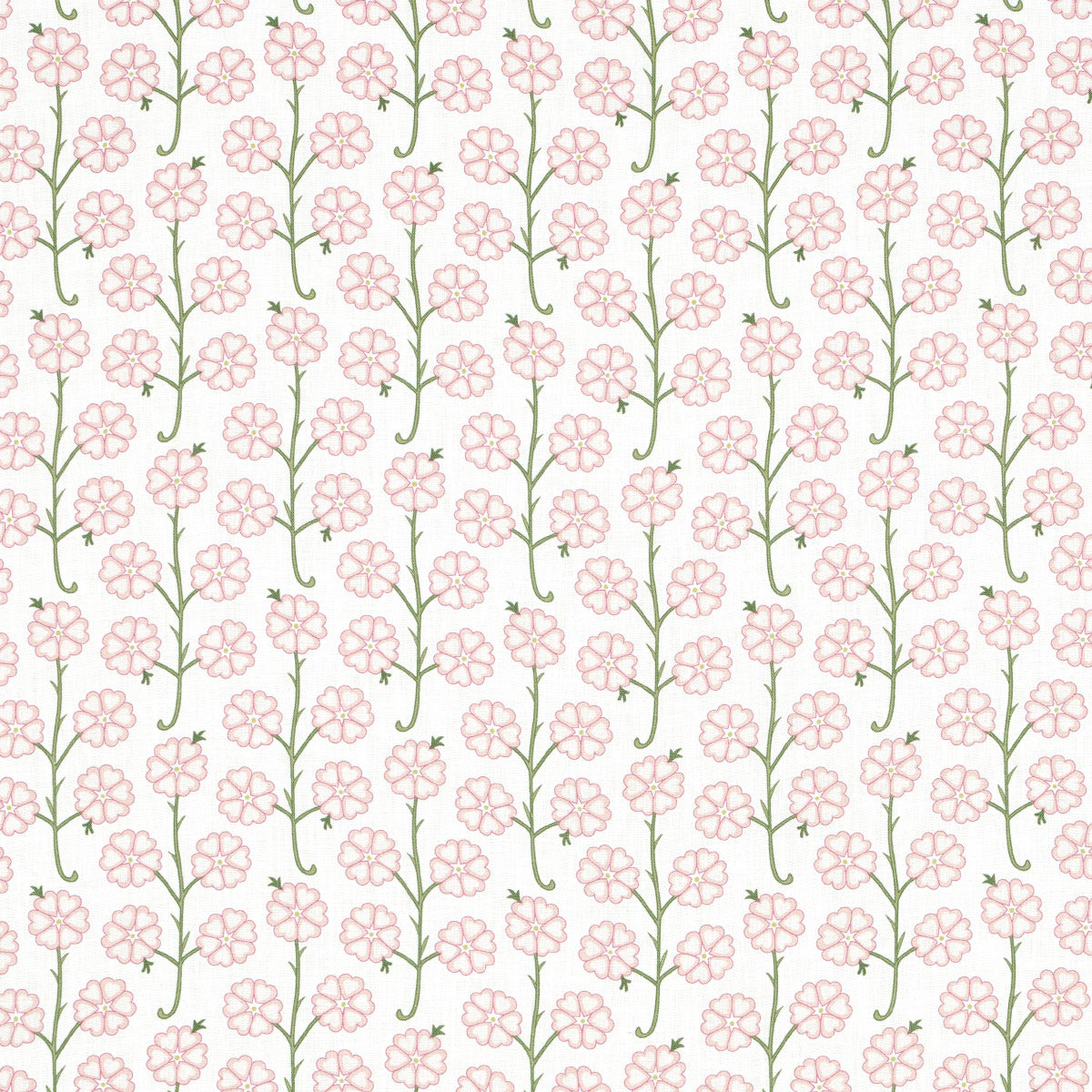 Schumacher Gardenia Rose Fabric