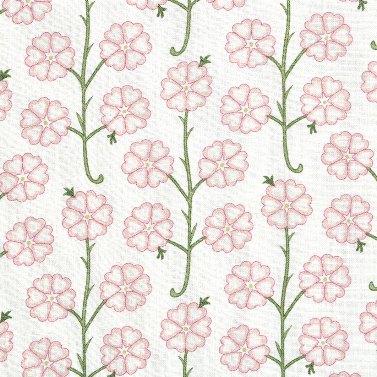 Schumacher Gardenia Rose Fabric