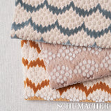 Schumacher Pollen Cut Velvet Soft Jade Fabric - Eade's Wallpaper
