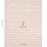 Schumacher Pollen Cut Velvet Soft Clay Fabric - Eade's Wallpaper
