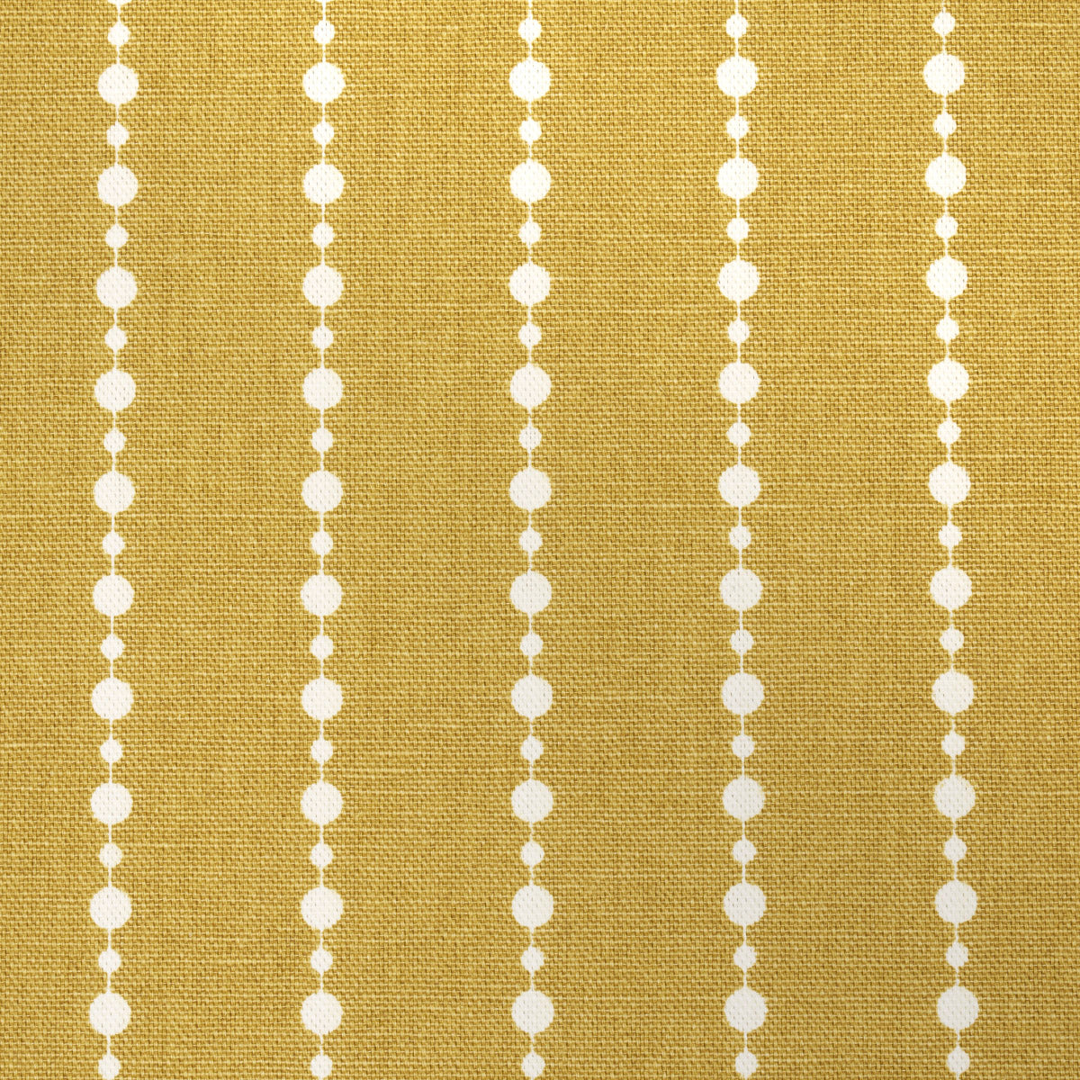 Schumacher Beaded Stripe Straw Fabric
