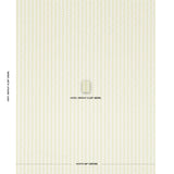 Schumacher Centipede Stripe Pea Fabric