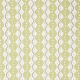 Schumacher Centipede Stripe Pea Fabric
