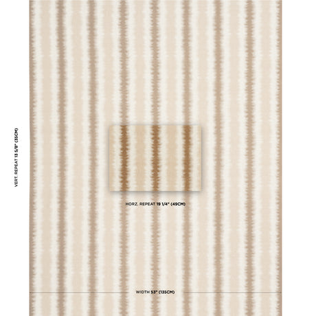 Schumacher Hayes Umber Fabric