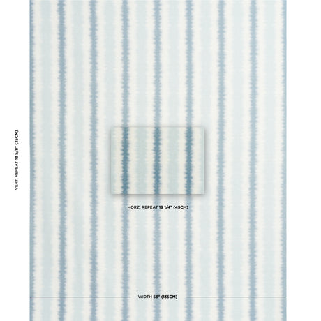 Schumacher Hayes Lagoon Fabric