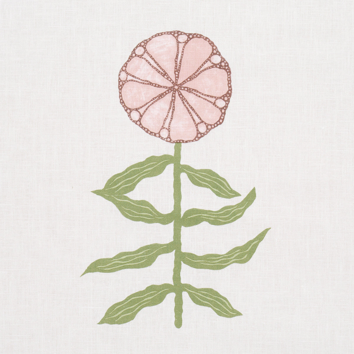 Schumacher Pretty Petals Blush Fabric - Eade's Wallpaper