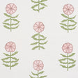 Schumacher Pretty Petals Blush Fabric - Eade's Wallpaper