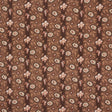 Schumacher La Rue Stripe Cognac Fabric - Eade's Wallpaper