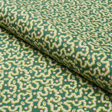 Schumacher Leonie Vermicelli Leaf Fabric - Eade's Wallpaper